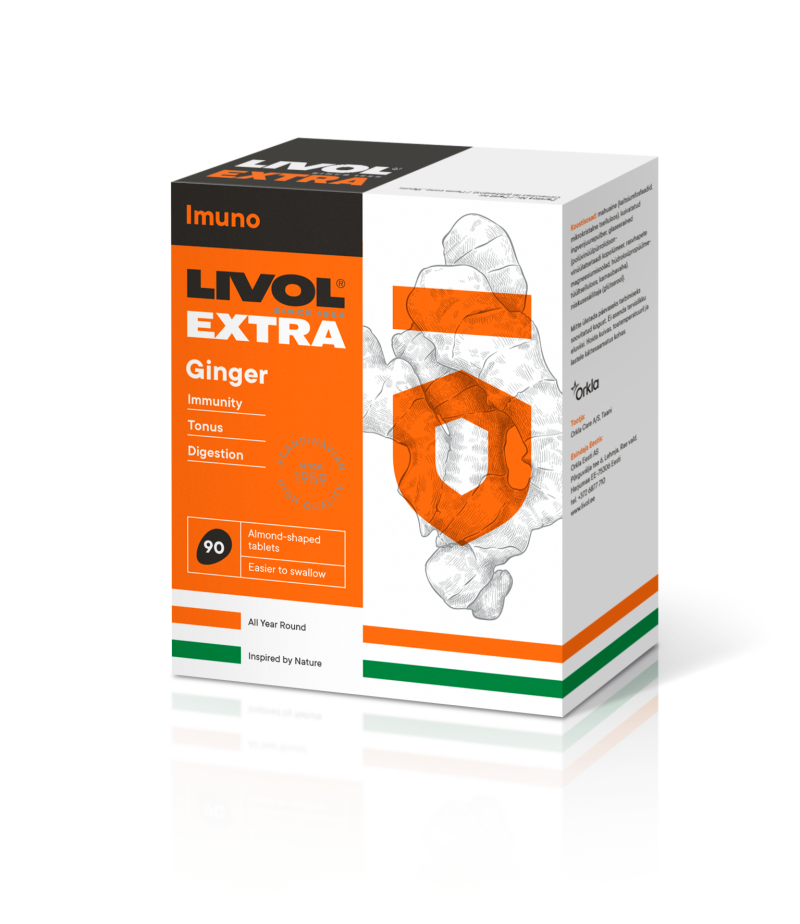 LIVOL EXTRA Imbieras, 90 tabl.