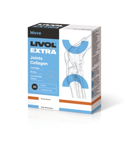 LIVOL EXTRA Joints Collagen, 30 tabl.