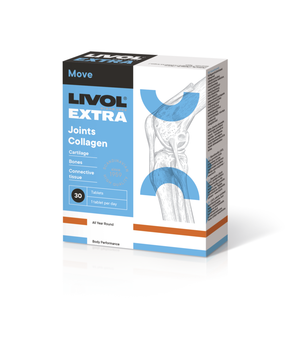 LIVOL EXTRA Joints Collagen, 30 tabl.