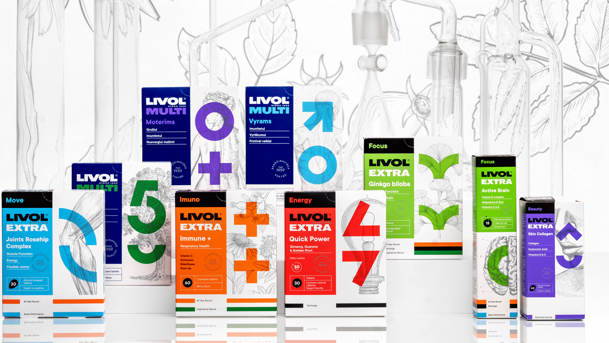 LIVOL <br>vitaminų sistemos