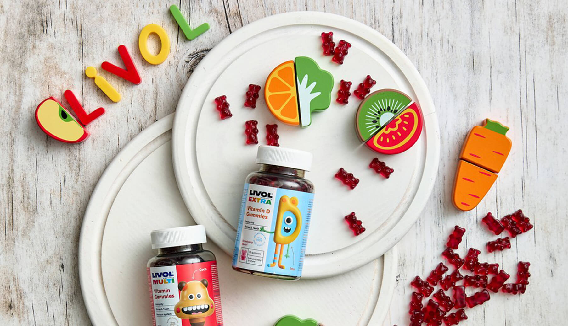 LIVOL - Nr.1 multivitaminai vaikams <br>  