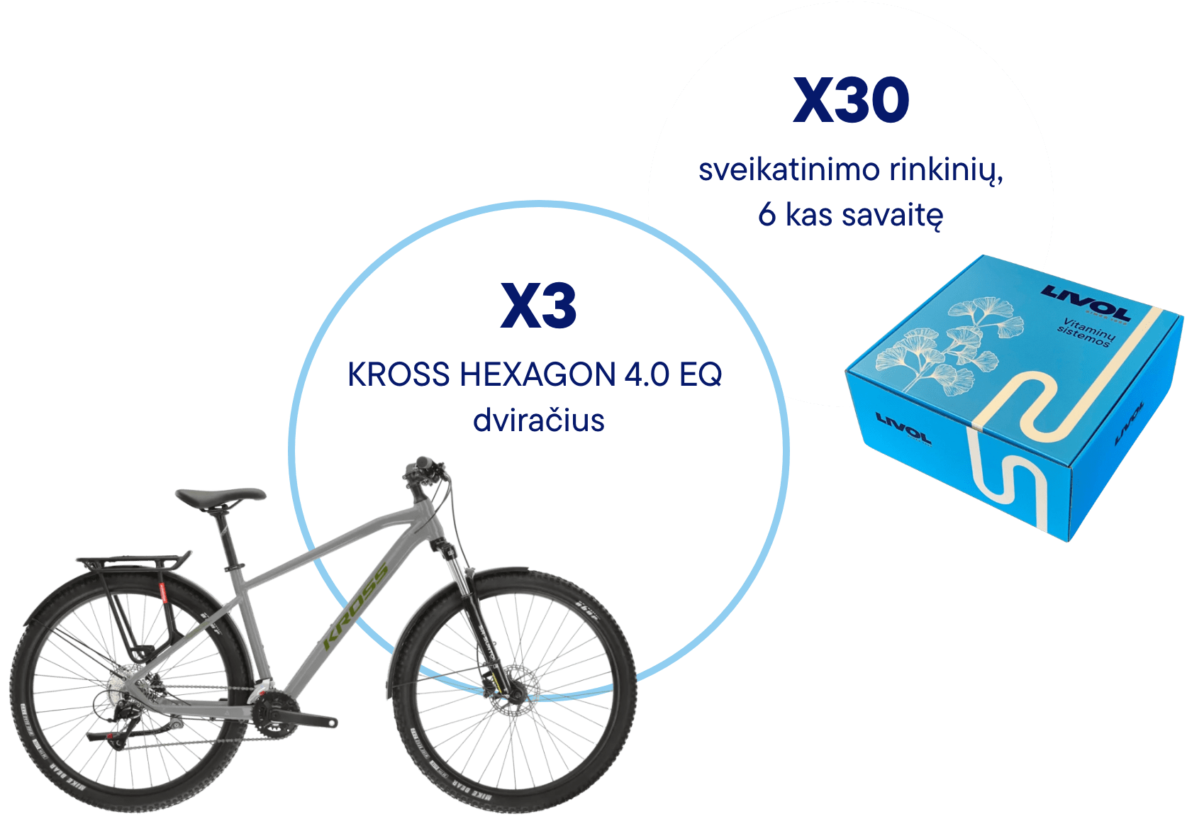 Pirk Livol ir laimėk dviratį