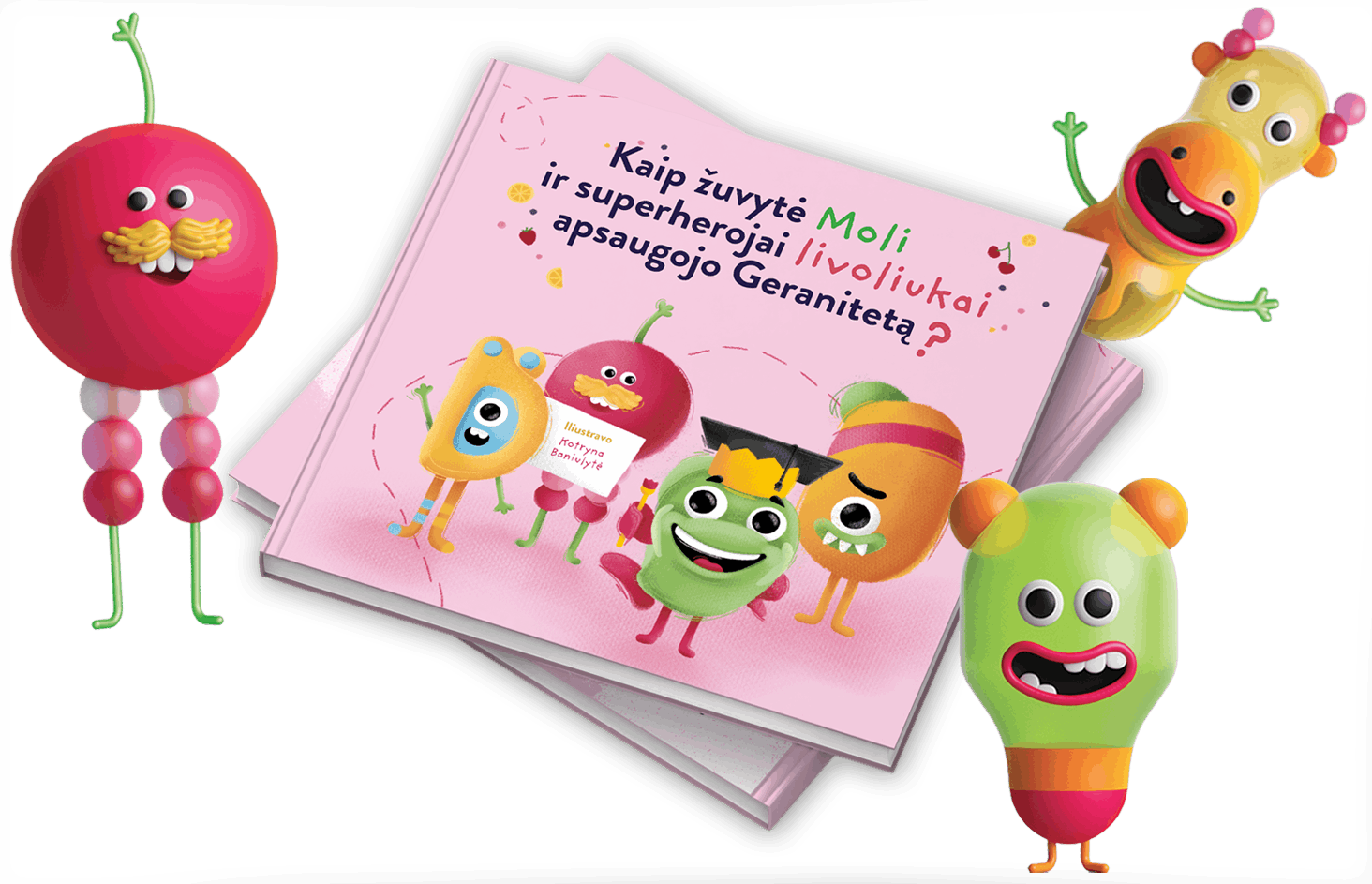 Kaip superherojai Livoliukai apsaugojo Geraniteto miestelį?
