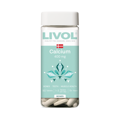 LIVOL Calcium 400 mg, 90 tabl.